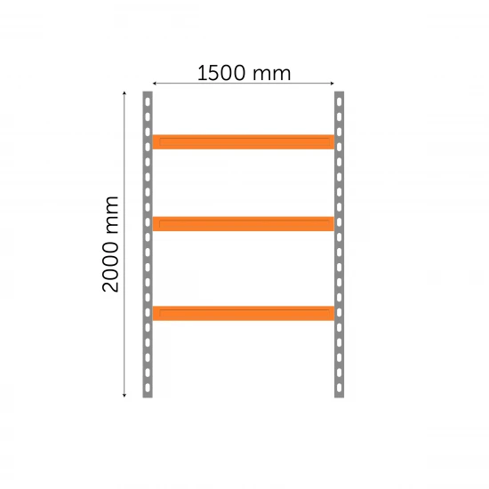 Shelving 2000x1500x800mm