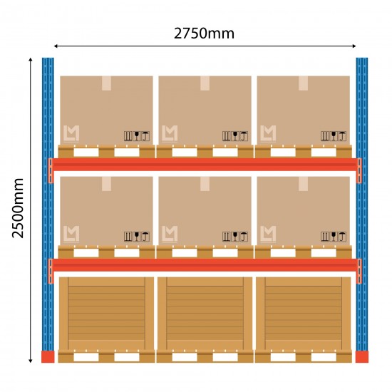 Palešu statne apakšējā Boracs 2500x2750 mm