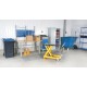 Lifting board on wheels 300 kg, I51030