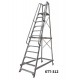 Ladder with 12 steps, platform height 3050 mm, SKKTT312