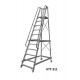 Ladder with 11 steps, platform height 2790 mm, SKKTT311