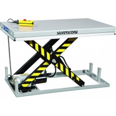 Stationary lifting tables