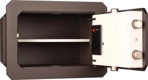 Iebūvējams seifs 1002E20L RAL 8019