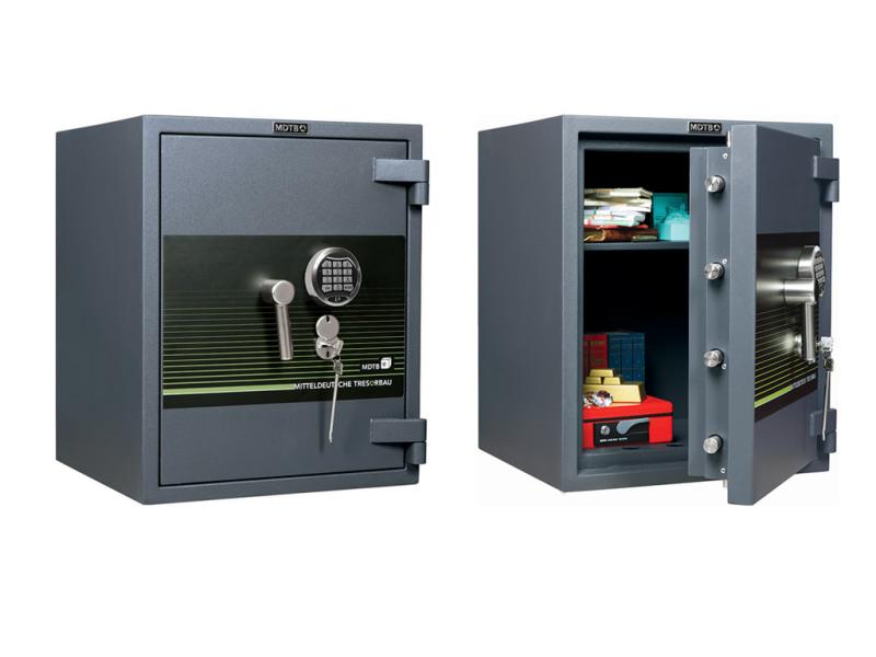 Uguns un uzlaušanas drošs seifs BANKER M 1368 EL