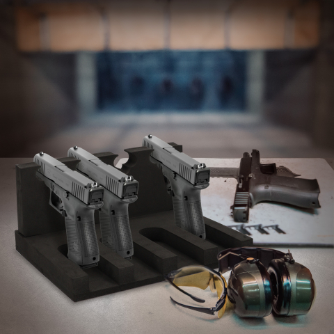 Brihard 4-guns 3D Foam Holder