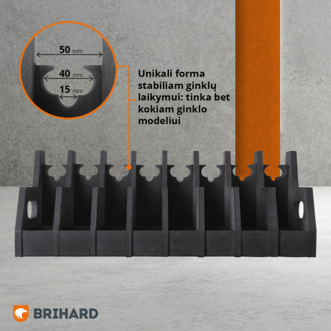 Brihard Advanced 8-guns Foam Holder