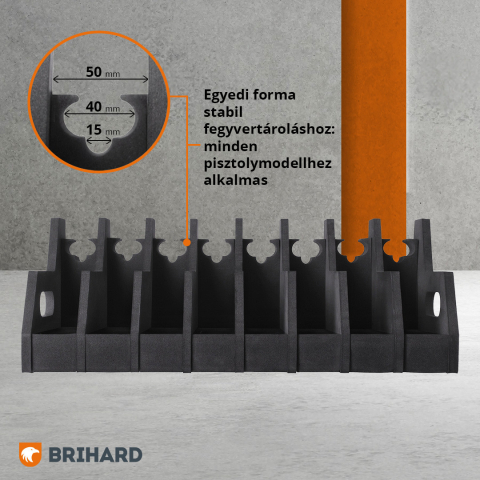 Brihard Advanced 8-guns Foam Holder