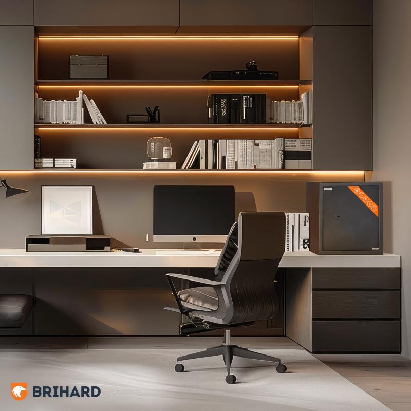 Brihard Business K Black Pearl Mēbeļu seifs