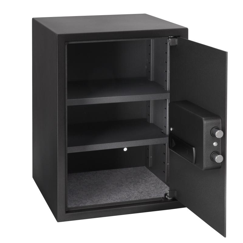 Brihard Business XL Biometric Black Pearl biroja seifs