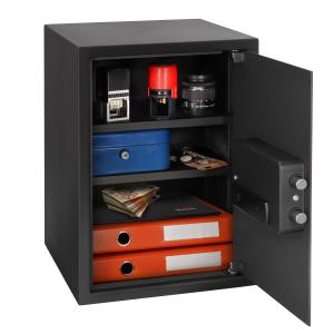 Brihard Business XL Biometric Black Pearl biroja seifs