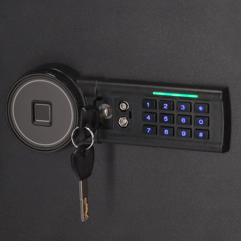 Brihard Business XL Biometric Black Pearl biroja seifs
