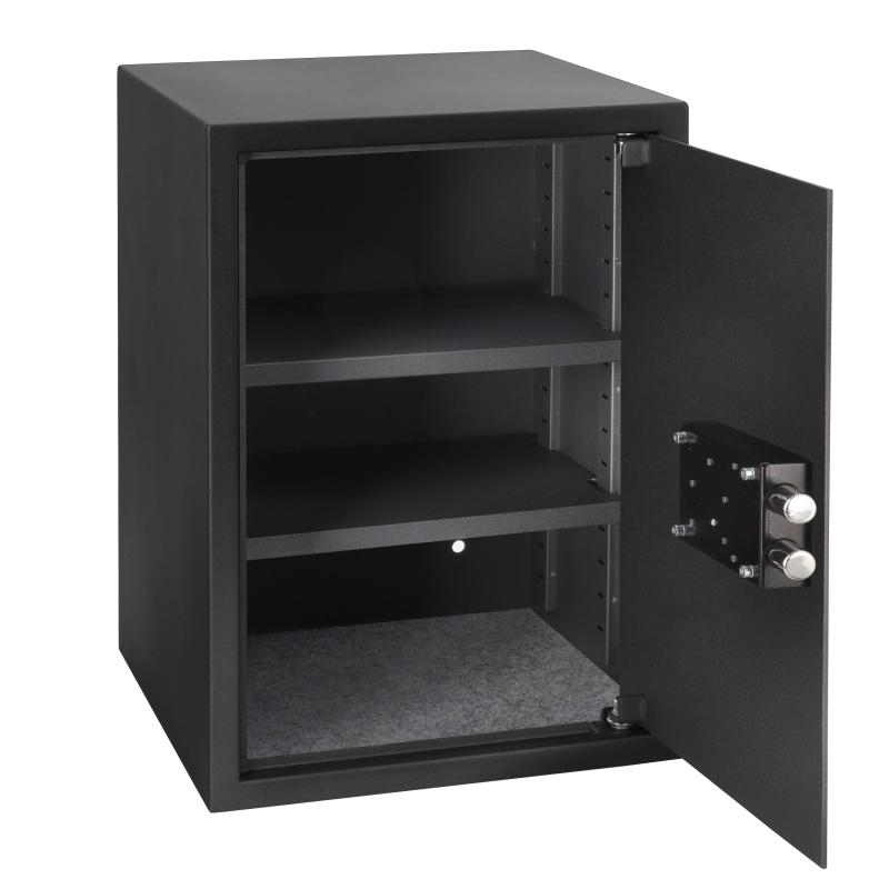 Brihard Business XL K Black Pearl biroja seifs