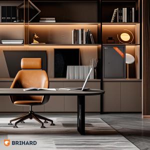 Brihard Business XL K Black Pearl biroja seifs