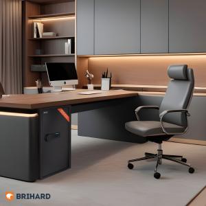 Brihard Business XXL Biometric Black Pearl biroja seifs