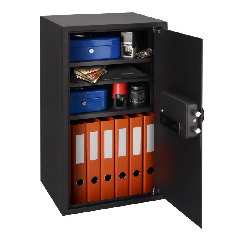 Brihard Business XXL Biometric Black Pearl biroja seifs