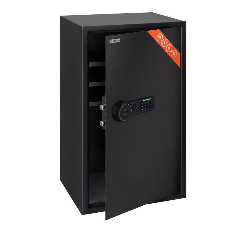 Brihard Business XXL Biometric Black Pearl biroja seifs