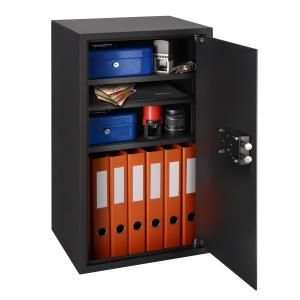 Brihard Business XXL K Black Pearl biroja seifs