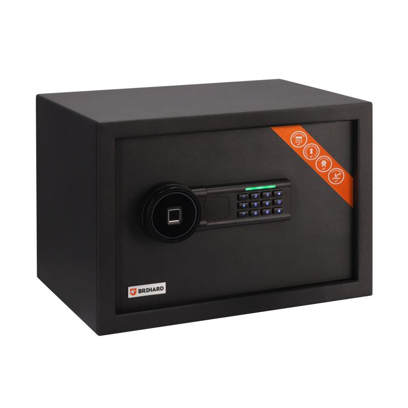 Brihard Family Biometric Black Pearl mēbeļu seifs