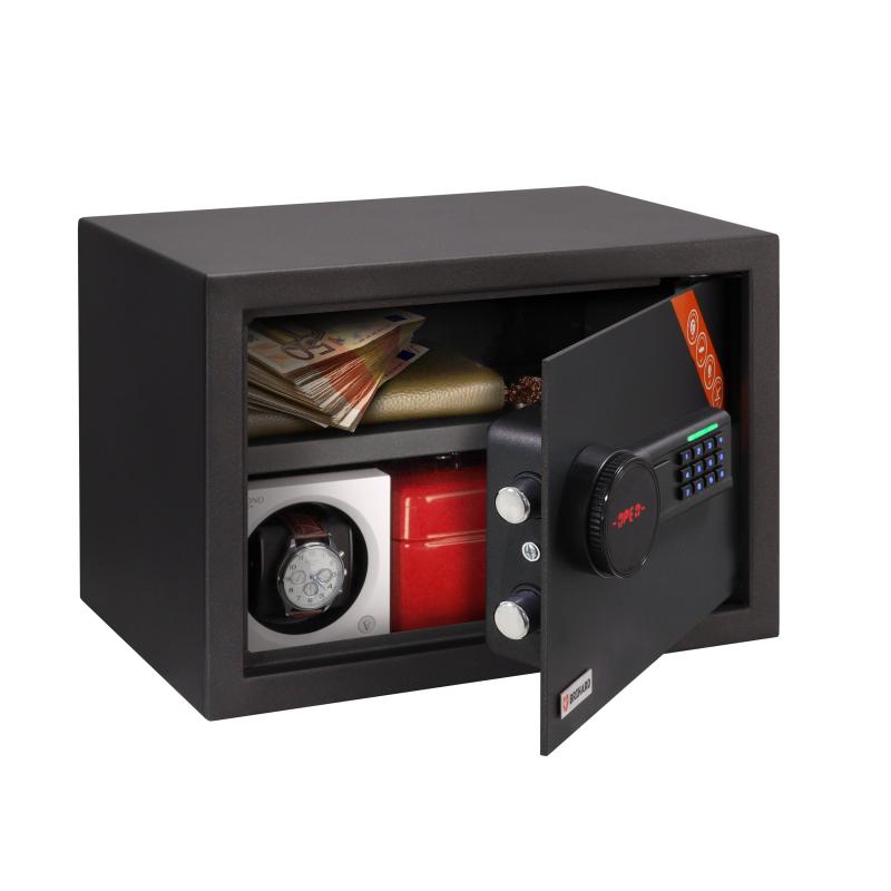 Brihard Family LCD Black Pearl Mēbeļu seifs