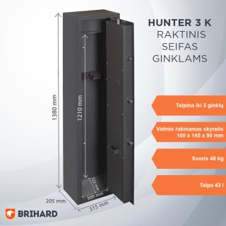 BRIHARD HUNTER 3 K для 3 ружей