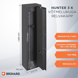 BRIHARD HUNTER 3 K для 3 ружей
