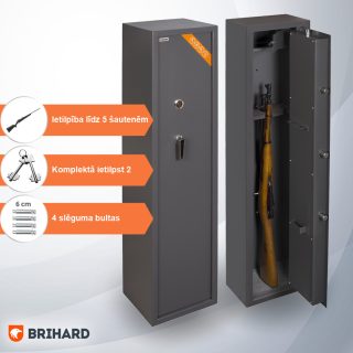 BRIHARD HUNTER 5 K 5 ieročiem