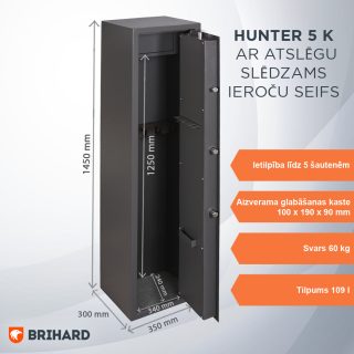 BRIHARD HUNTER 5 K 5 ieročiem