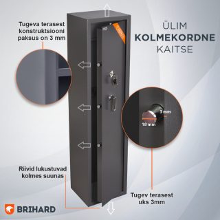 BRIHARD HUNTER 5 K 5 ieročiem