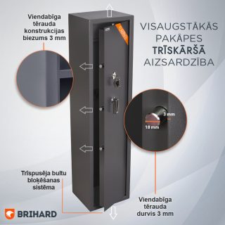 BRIHARD HUNTER 5 K 5 ieročiem