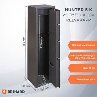 BRIHARD HUNTER 5 K 5 ieročiem