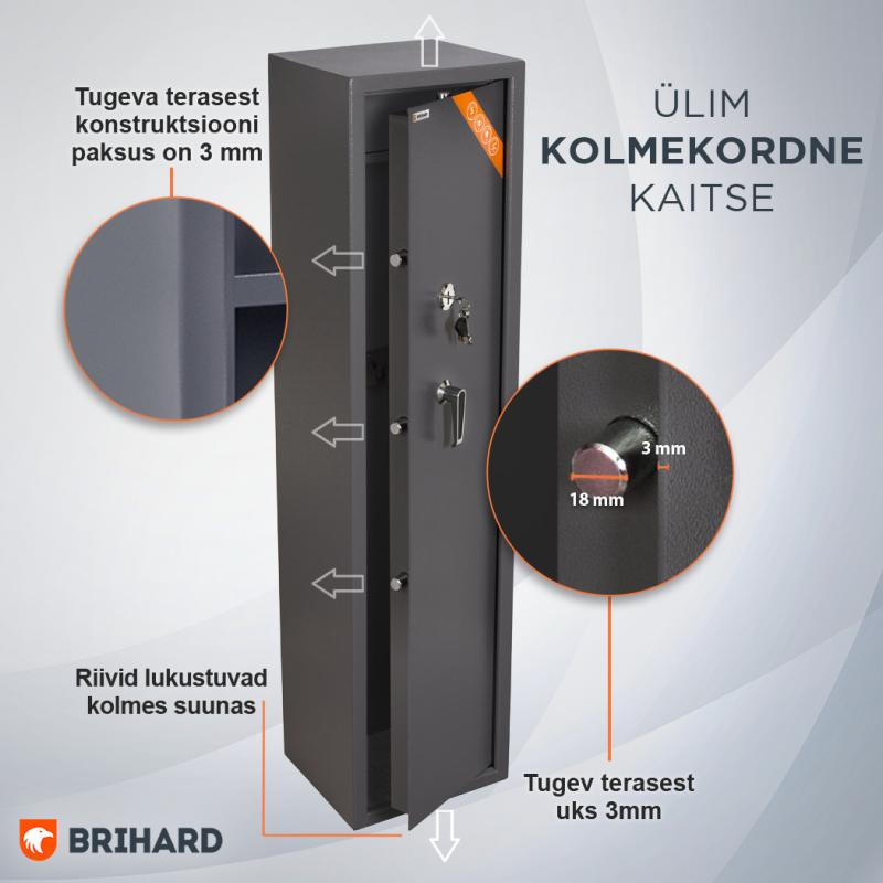 BRIHARD HUNTER 5 K 5 ieročiem