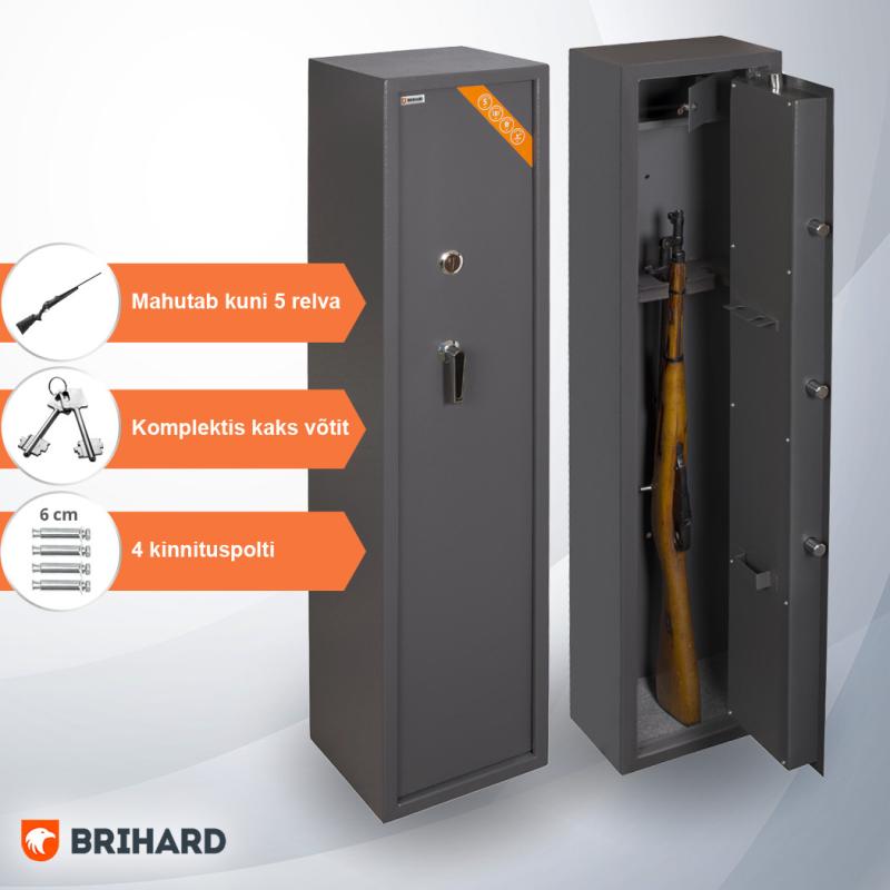 BRIHARD HUNTER 5 K 5 ieročiem
