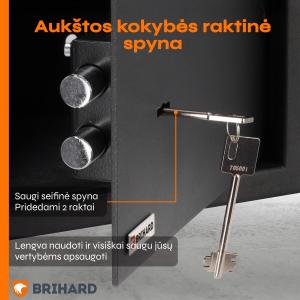 Brihard Laptop K Black Pearl Seifs klēpjdatoram