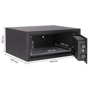 Brihard Laptop LED E Black Pearl Seifs klēpjdatoram