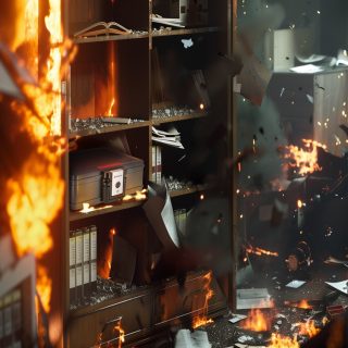 Brihard Portable Fire Chest 2017 A4 K