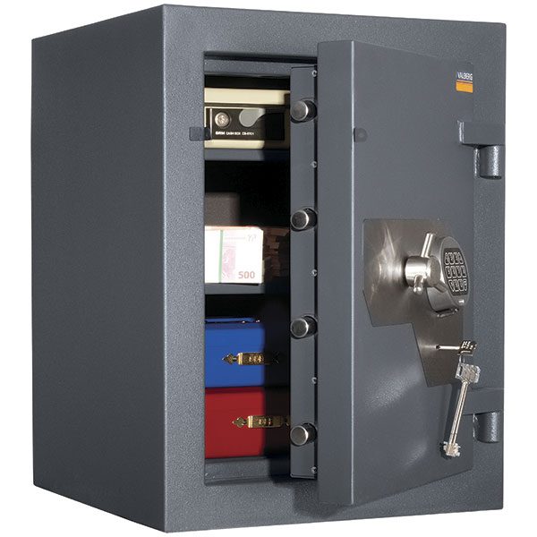 Uguns un uzlaušanas drošs seifs FORT M 67 EL