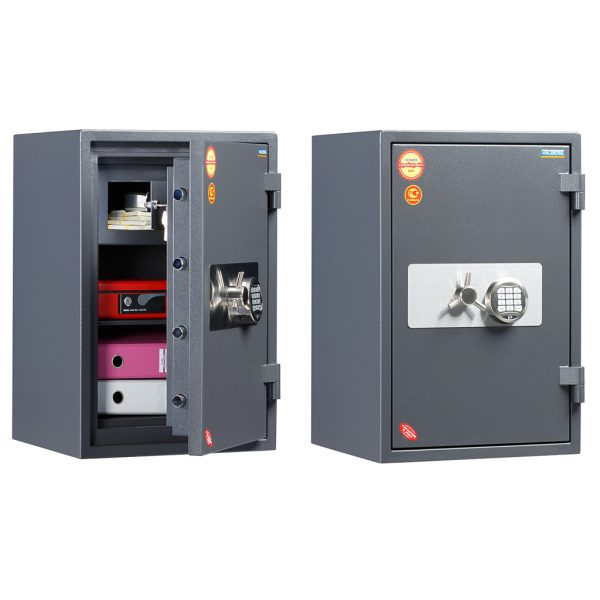 Uguns un uzlaušanas drošs seifs GARDIAN 67 EL