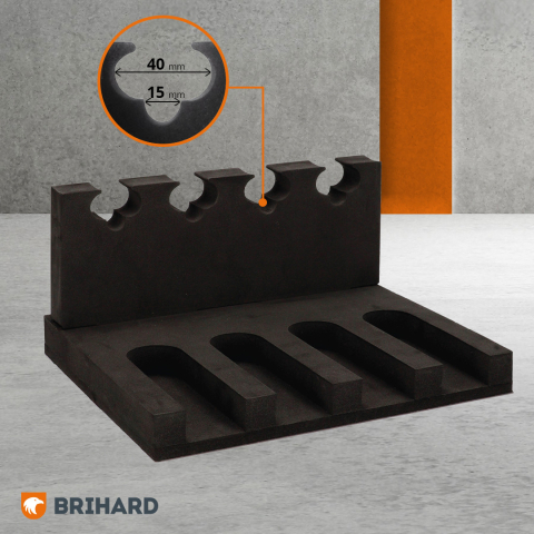 Brihard 4-guns 3D Foam Holder ложемент для оружия