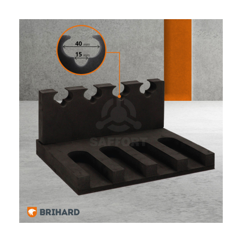 Brihard 4-guns 3D Foam Holder