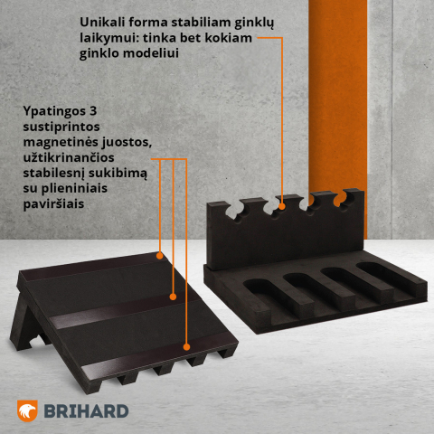 Brihard 4-guns 3D Foam Holder ложемент для оружия