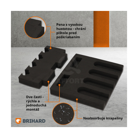 Brihard 4-guns 3D Foam Holder