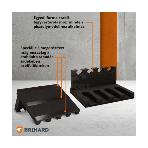 Brihard 4-guns 3D Foam Holder