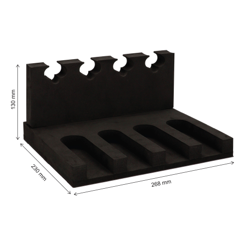 Brihard 4-guns 3D Foam Holder ложемент для оружия