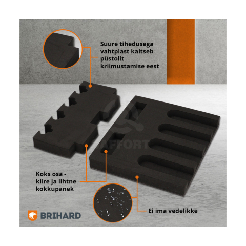 Brihard 4-guns 3D Foam Holder