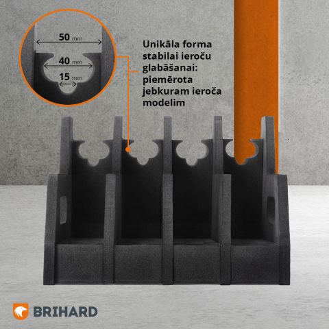 Brihard Advanced 4-guns Foam Holder
