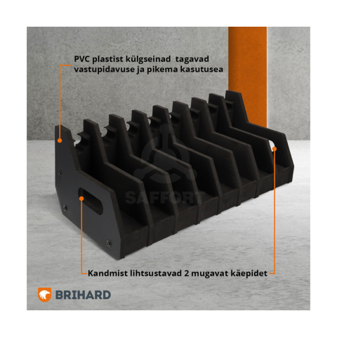 Brihard Advanced 8-guns Foam Holder