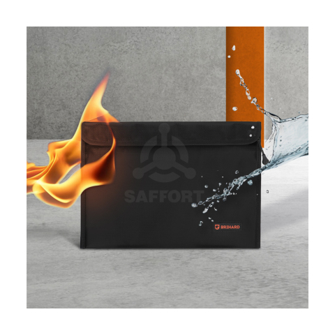 Brihard Fire Proof Documents Bag