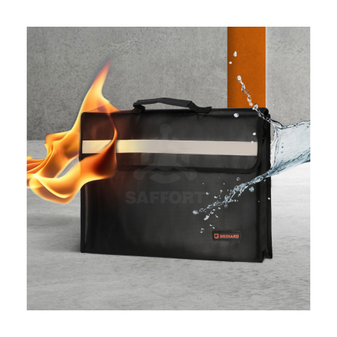 Brihard Fire Proof Documents Case