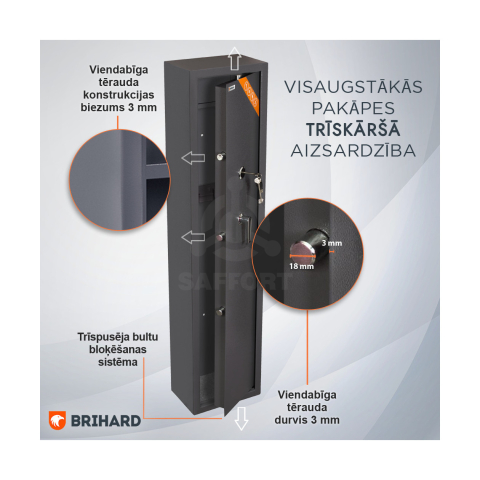 BRIHARD HUNTER 3 K 3 ieročiem