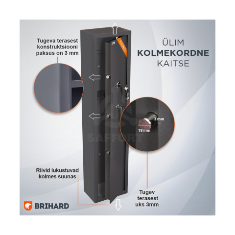 BRIHARD HUNTER 3 K 3 ieročiem